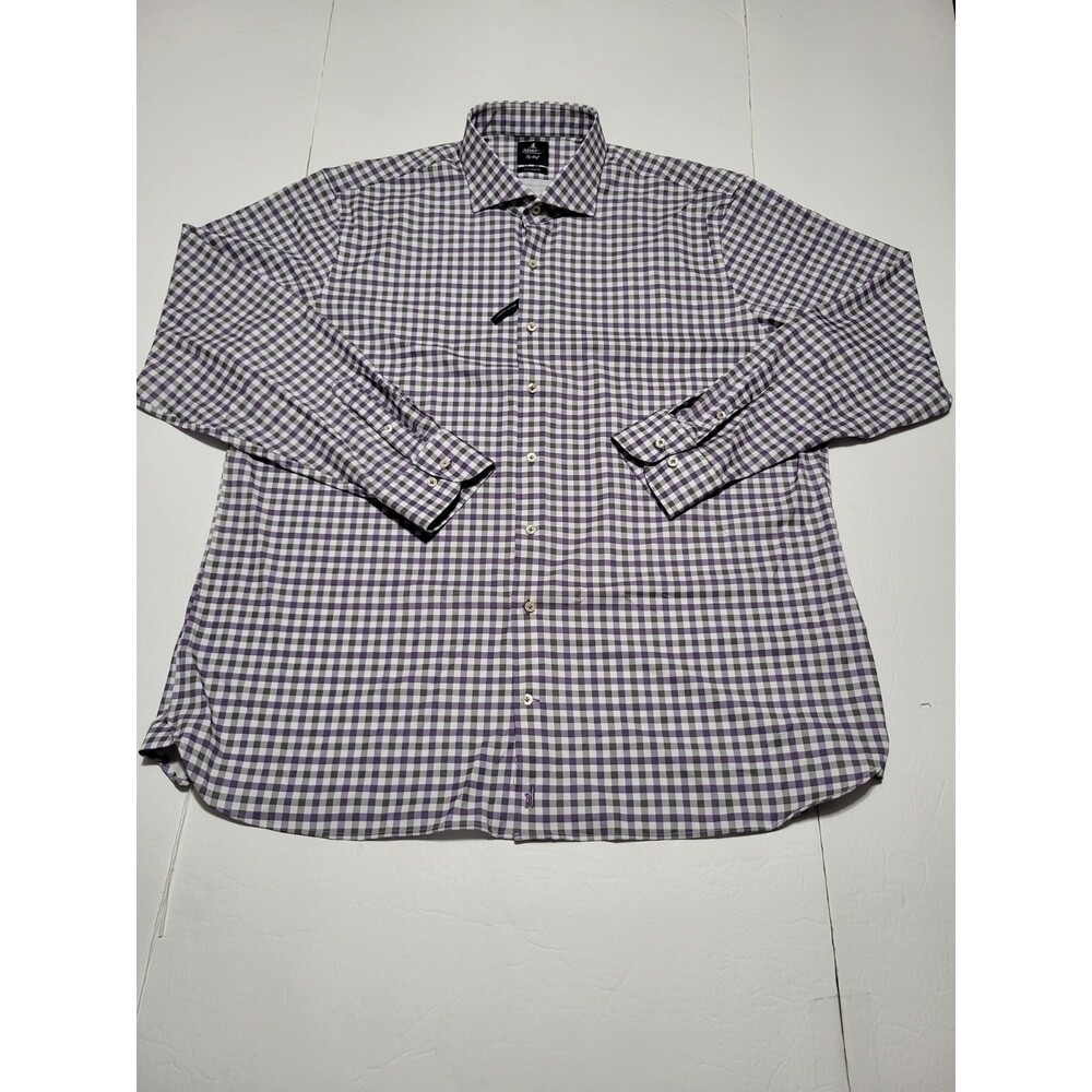 (#20)Johnnie-O Mens XXL Blend Tweener Button Down Long Sleeve Top Shelf